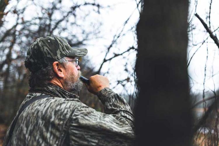 Late season duck calling