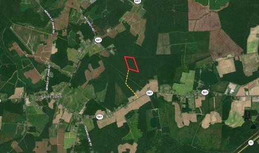 Photo #2 of SOLD property in Off Hwy 561, Saint John, NC 17.7 acres