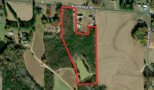 Photo #1 of SOLD property in Lot-4, 00 Allensville Road, Roxboro, NC 10.6 acres