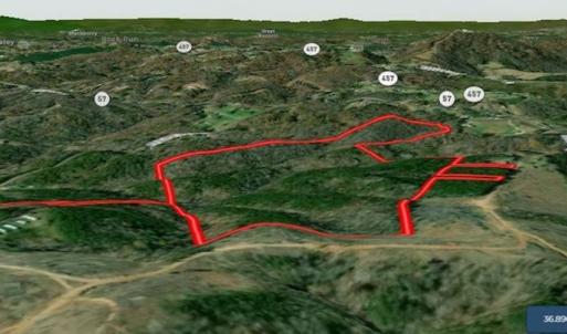 Photo #32 of SOLD property in Off Lees Ridge Road, Martinsville, VA 68.6 acres