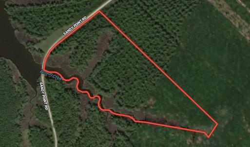 Photo #1 of Lot #28 Sandy Point, Scranton, NC 19.0 acres