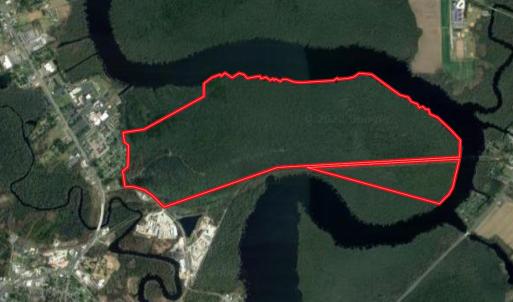Photo #1 of SOLD property in Off Knobbs Creek Road, Elizabeth City, NC 611.0 acres