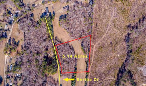 Photo #2 of SOLD property in 1528 Bertha Drive, Creedmoor, NC 5.1 acres