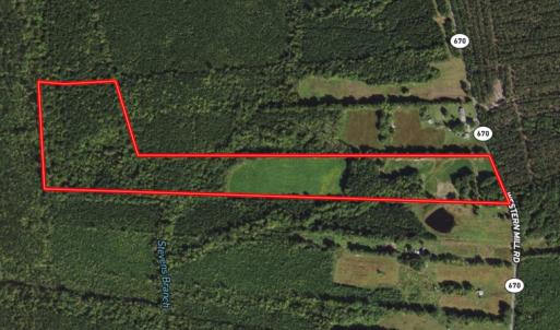 Photo #1 of SOLD property in OFF Western Mill Road , Lawrenceville, VA 40.0 acres
