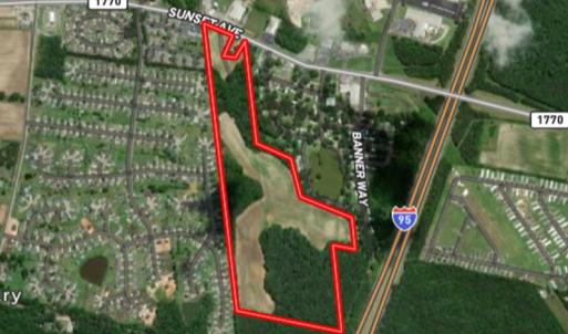 Photo #1 of SOLD property in Off Sunset Avenue, Rocky Mount, NC 50.4 acres