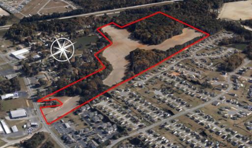Photo #3 of SOLD property in Off Sunset Avenue, Rocky Mount, NC 50.4 acres