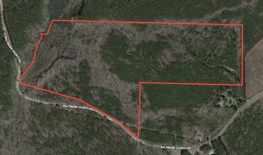 Photo #1 of SOLD property in Off Baltimore Church Road , Warrenton, NC 72.5 acres