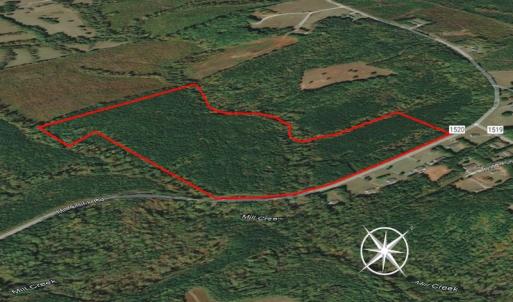 Photo #4 of SOLD property in Off Mill Creek Road, Roxboro, NC 49.0 acres