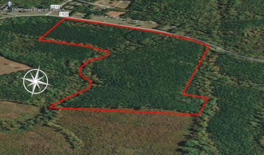 Photo #15 of SOLD property in Off Mill Creek Road, Roxboro, NC 49.0 acres