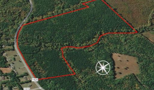 Photo #25 of SOLD property in Off Mill Creek Road, Roxboro, NC 49.0 acres