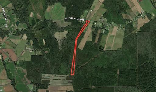Photo #1 of SOLD property in 878 Pasture Branch Rd, Rose Hill, NC 11.5 acres