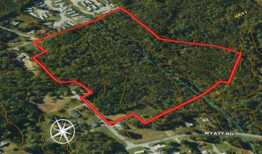 Photo #3 of SOLD property in Off Green Level Loop & Otter Creek Trail, Burlington, NC 31.5 acres