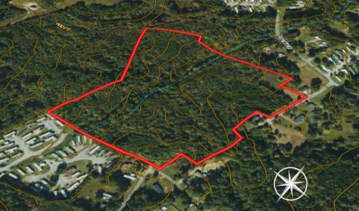Photo #6 of SOLD property in Off Green Level Loop & Otter Creek Trail, Burlington, NC 31.5 acres