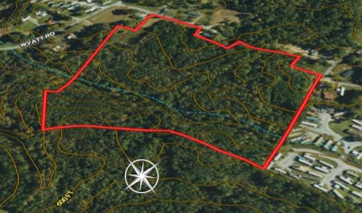 Photo #12 of SOLD property in Off Green Level Loop & Otter Creek Trail, Burlington, NC 31.5 acres