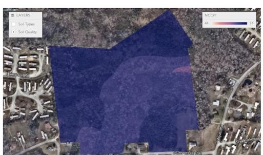 Photo #24 of SOLD property in Off Green Level Loop & Otter Creek Trail, Burlington, NC 31.5 acres