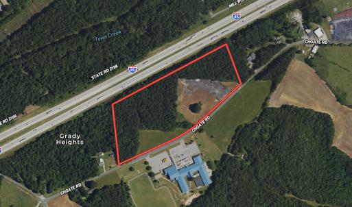 Photo #1 of SOLD property in Off Choate Road, Salisbury, NC 20.4 acres