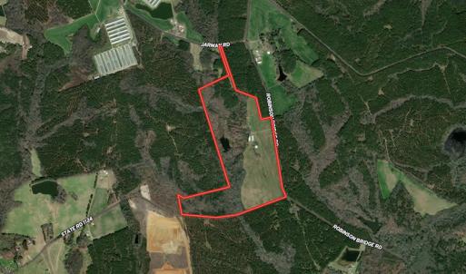 Photo #1 of SOLD property in 2920 & 2922 Robinson Bridge Rd, Morven, NC 126.3 acres