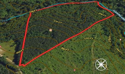Photo #3 of SOLD property in Off Hunters Bluff Drive, Warrenton, NC 12.0 acres