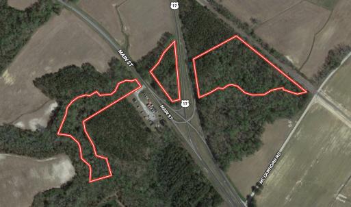 Photo #1 of SOLD property in Off Hwy US 17, Vanceboro, NC 13.6 acres