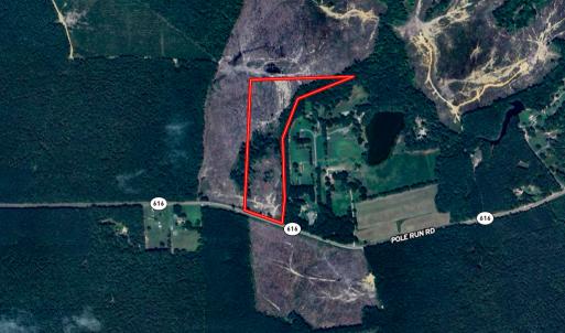 Photo #1 of SOLD property in Off Pole Run Rd, Disputanta, VA 22.0 acres