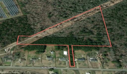 Photo #2 of SOLD property in Off Two Mile Desert Road, Hertford, NC 12.0 acres