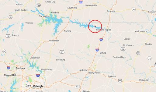 Photo #5 of SOLD property in Off Old Gaston Extended - Lot 3, Gaston, NC 4.1 acres