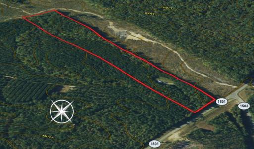 Photo #3 of SOLD property in Off Townsville Road - Lot 4B, Bullock, NC 18.8 acres