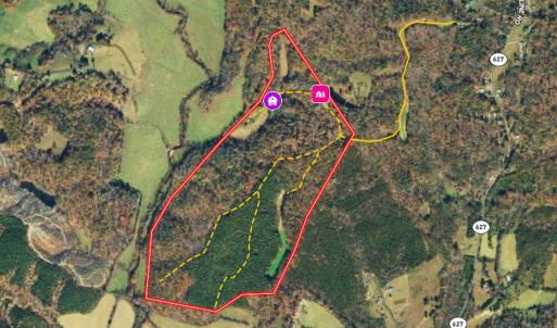 Photo #1 of Off South County Line Rd., Patrick Springs, VA 134.8 acres