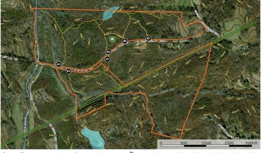 Photo #5 of SOLD property in Off Purcell rd , Reidsville, NC 143.5 acres