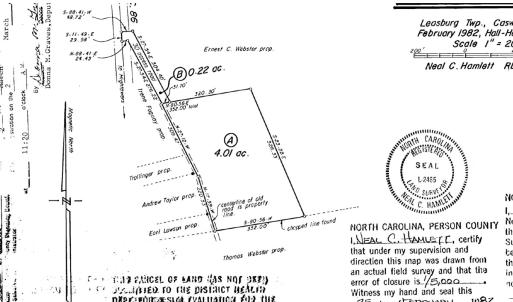 Photo #4 of 6175 NC Hwy 86S, Yanceyville, NC 4.2 acres