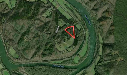Photo #2 of Off of  Jones Overlook , Howardsville, VA 8.2 acres