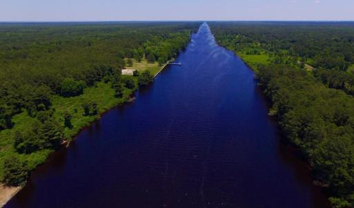 Photo of UNDER CONTRACT!  9 Acres of Waterfront Land with House For Sale in Hyde County NC!