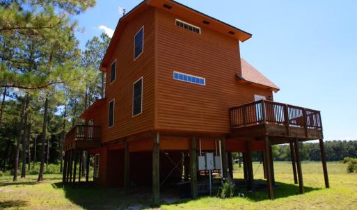 Photo of UNDER CONTRACT!  9 Acres of Waterfront Land with House For Sale in Hyde County NC!