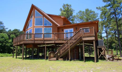 Photo of UNDER CONTRACT!  9 Acres of Waterfront Land with House For Sale in Hyde County NC!