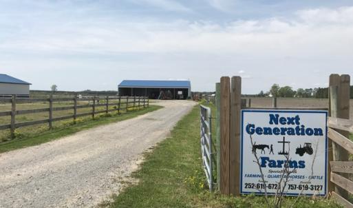 Photo of SOLD!  3.8 Acres of Land with House and Horse Barn For Sale in Pasquotank County NC!