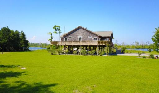 Photo of UNDER CONTRACT!  Waterfront Home with 11 Acres of Land For Sale in Tyrrell County NC!