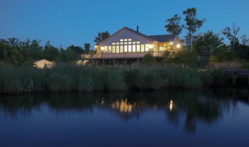 Photo of UNDER CONTRACT!  Waterfront Home with 11 Acres of Land For Sale in Tyrrell County NC!