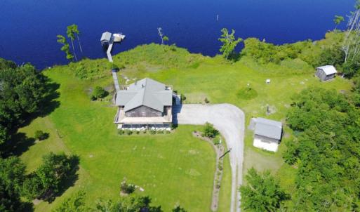 Photo of UNDER CONTRACT!  Waterfront Home with 11 Acres of Land For Sale in Tyrrell County NC!