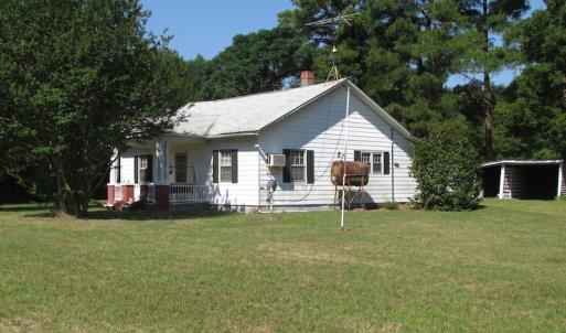 Photo of UNDER CONTRACT!  10 Acres of Residential Timberland Land with Home in Brunswick County VA!