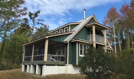 Photo of SOLD!  5.6 Acre Waterfront Lot with Home For Sale in Camden County NC!