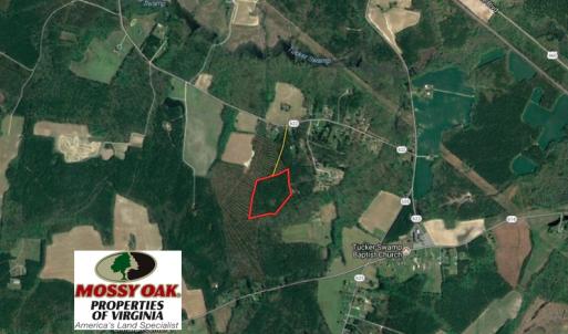 Photo of UNDER CONTRACT!  16.7 Acres of Hunting Land For Sale in Southampton County VA!