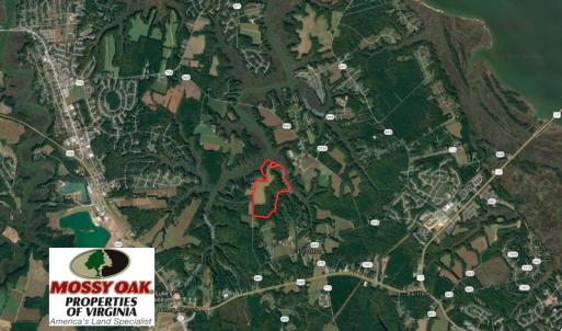 Photo of UNDER CONTRACT!  98 Acres of Waterfront Land For Sale in Isle of Wight County VA!