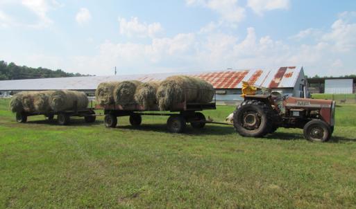Photo of UNDER CONTRACT!  55 Acres of Farm Land with Log Home For Sale in Suffolk County VA!