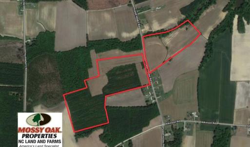 Photo of UNDER CONTRACT!  61.43 Acres of Farm and Timber Land For Sale in Wilson County NC!