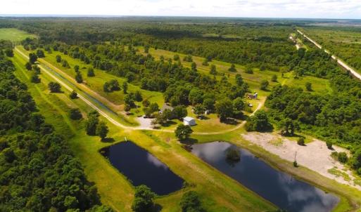 Photo of 251 Acres of Recreational Hunting Land with Lodge For Sale in Hyde County NC!