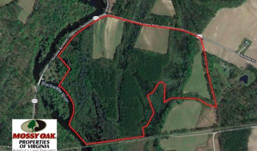 Photo of SOLD!  127 Acres of Farm and Hunting Land on the Blackwater River For Sale in Isle of Wight County Virginia!