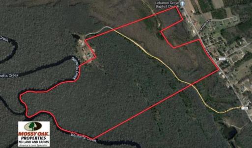 Photo of SOLD!!  166 Acres of Waterfront Hunting Land For Sale in Gates County NC!