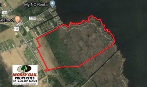 Photo of UNDER CONTRACT!!  109.38 Acres of Waterfront Land For Sale in Currituck County NC!
