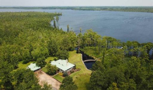 Photo of SOLD!!  14 Acres with Waterfront Home For Sale in Tyrrrell County NC!