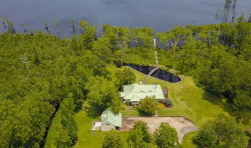 Photo of SOLD!!  14 Acres with Waterfront Home For Sale in Tyrrrell County NC!